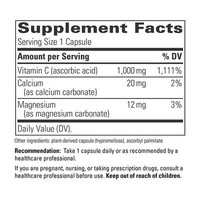 Buffered Vitamin C - Melcon's Pharmacy