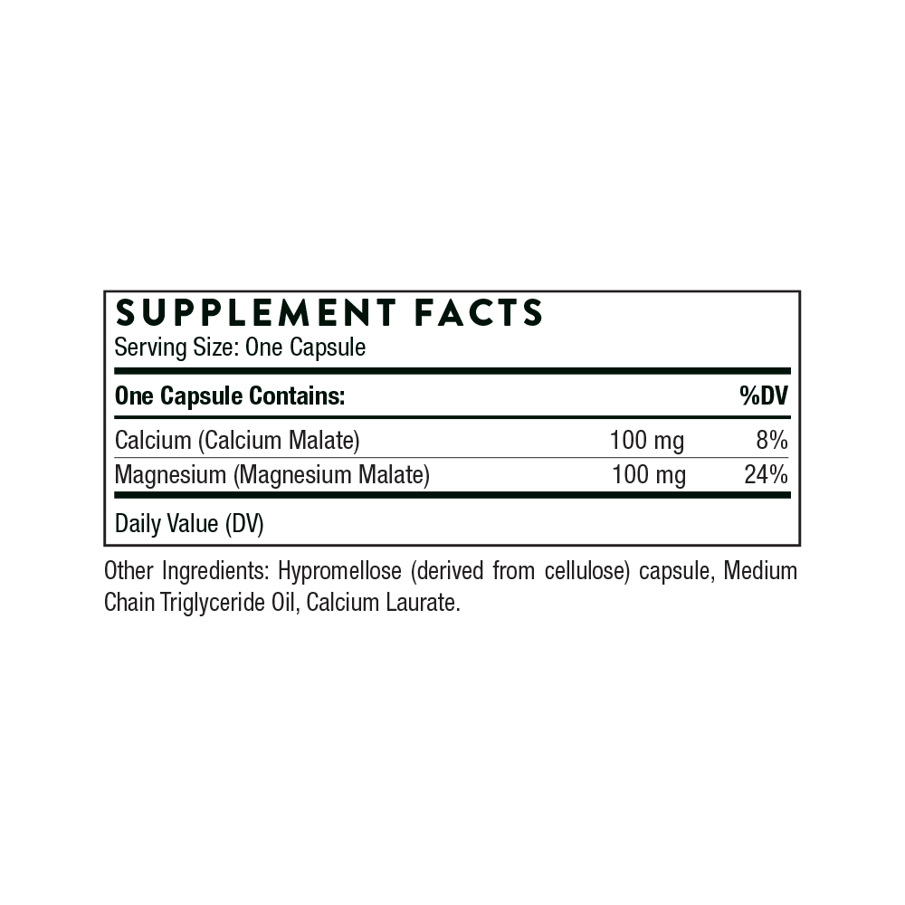 Calcium-Magnesium Malate - ROCK RIDGE PHARMACY