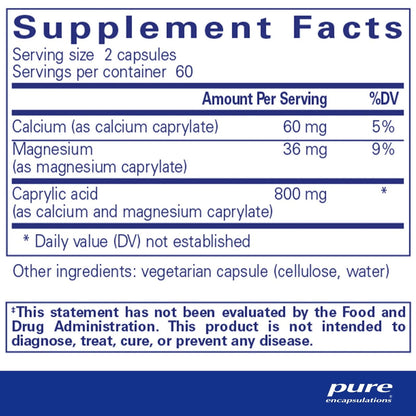 Caprylic Acid Supplement