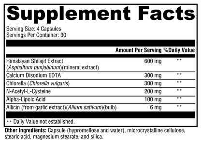 CheleX™ – Detoxification and Oxidative Stress Protection Formula