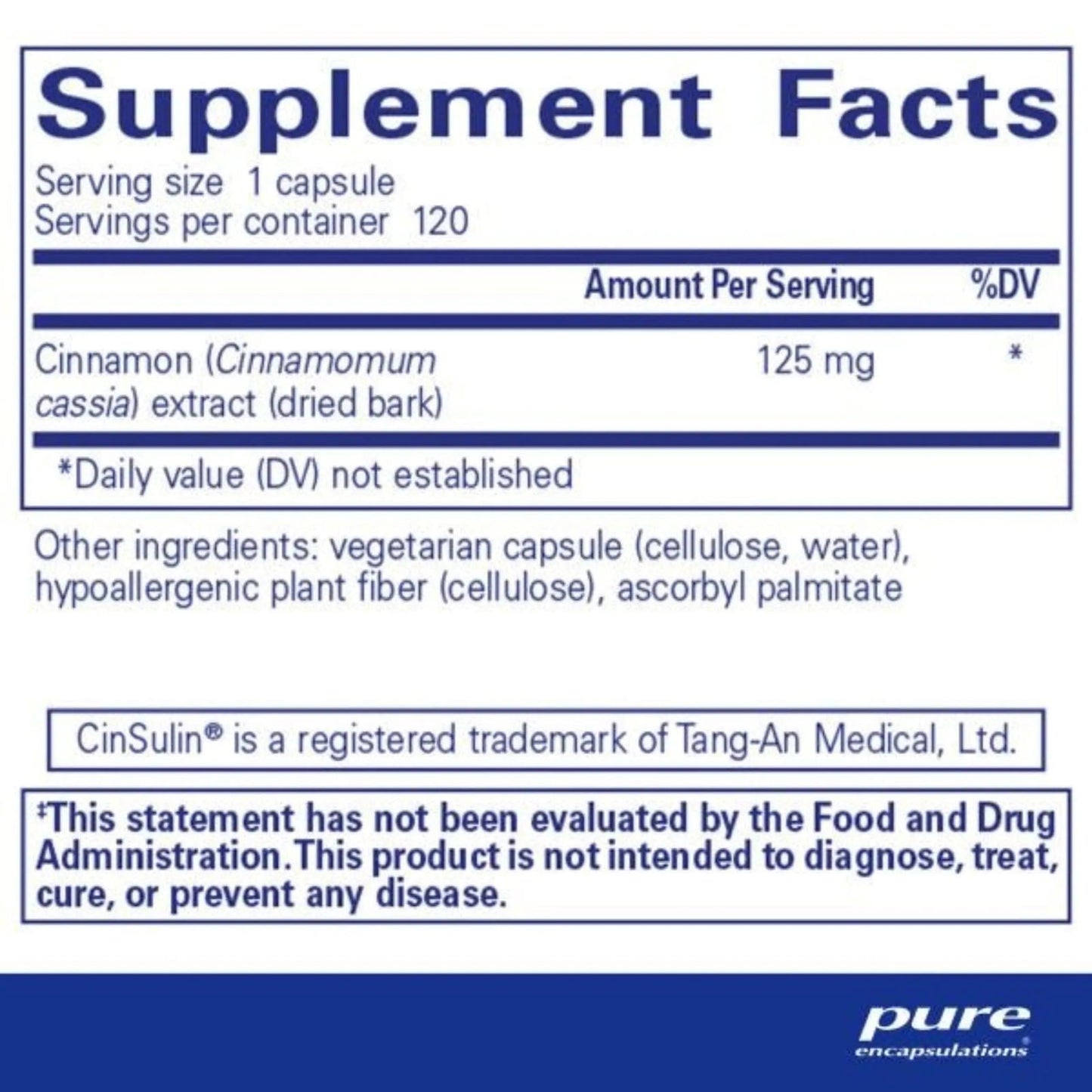 Cinnamon WS 120's - ROCK RIDGE PHARMACY