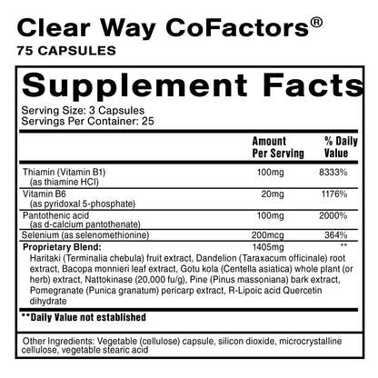 Clear Way Cofactors®