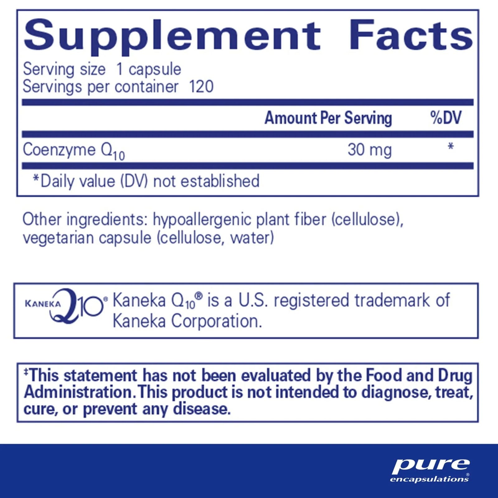 CoQ10 - 30 Mg - ROCK RIDGE PHARMACY