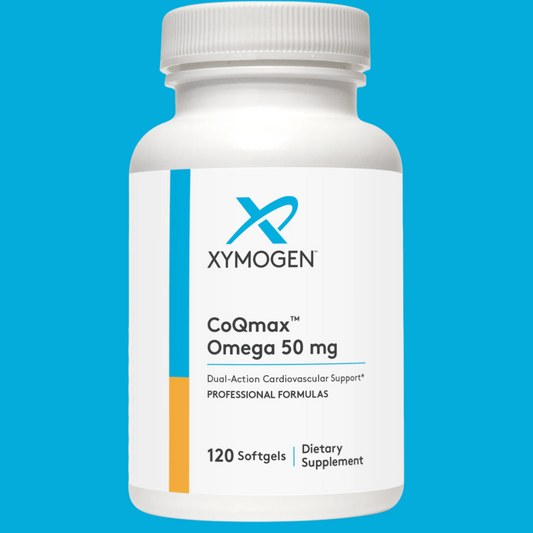 CoQmax™ Omega 50 mg – Dual-Action Cardiovascular and Energy Support