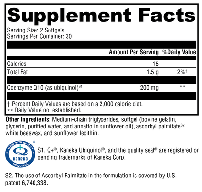 CoQmax™ Ubiquinol – Advanced Antioxidant and Cellular Protection Support