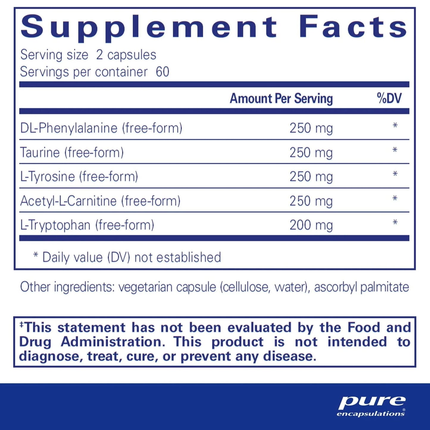 Cognitive Aminos 120's - ROCK RIDGE PHARMACY