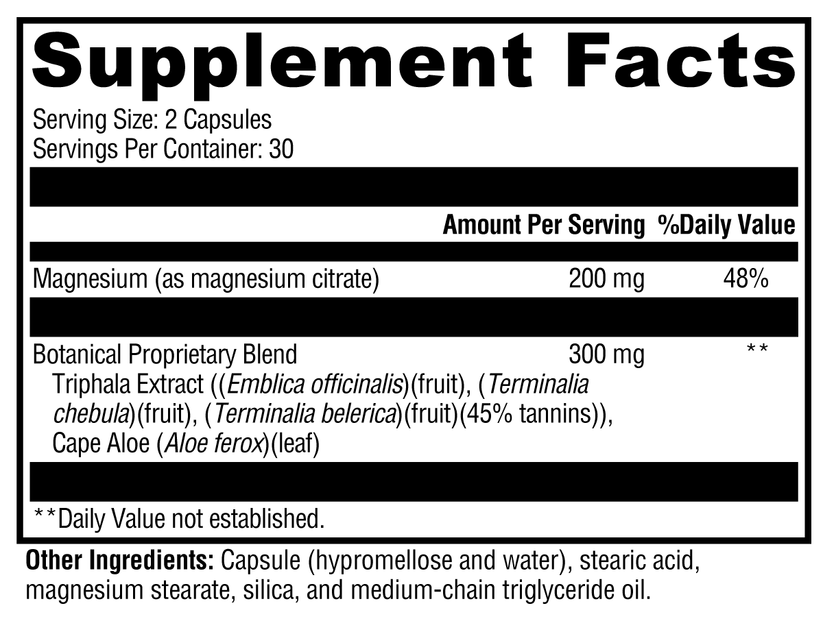 ColonX™ – Digestive Regularity and Detoxification Support