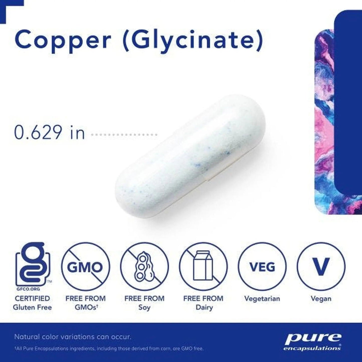Copper (glycinate) 60's - ROCK RIDGE PHARMACY