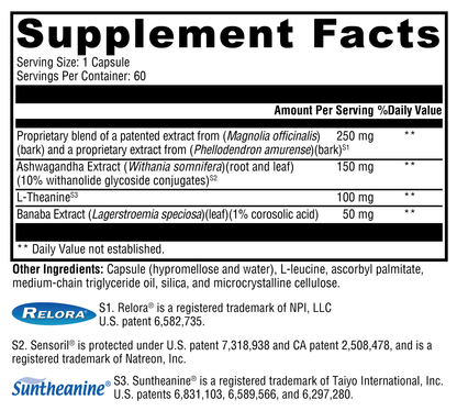 Cortisolv® – Stress Recovery, Cortisol Balance, and Relaxation Support