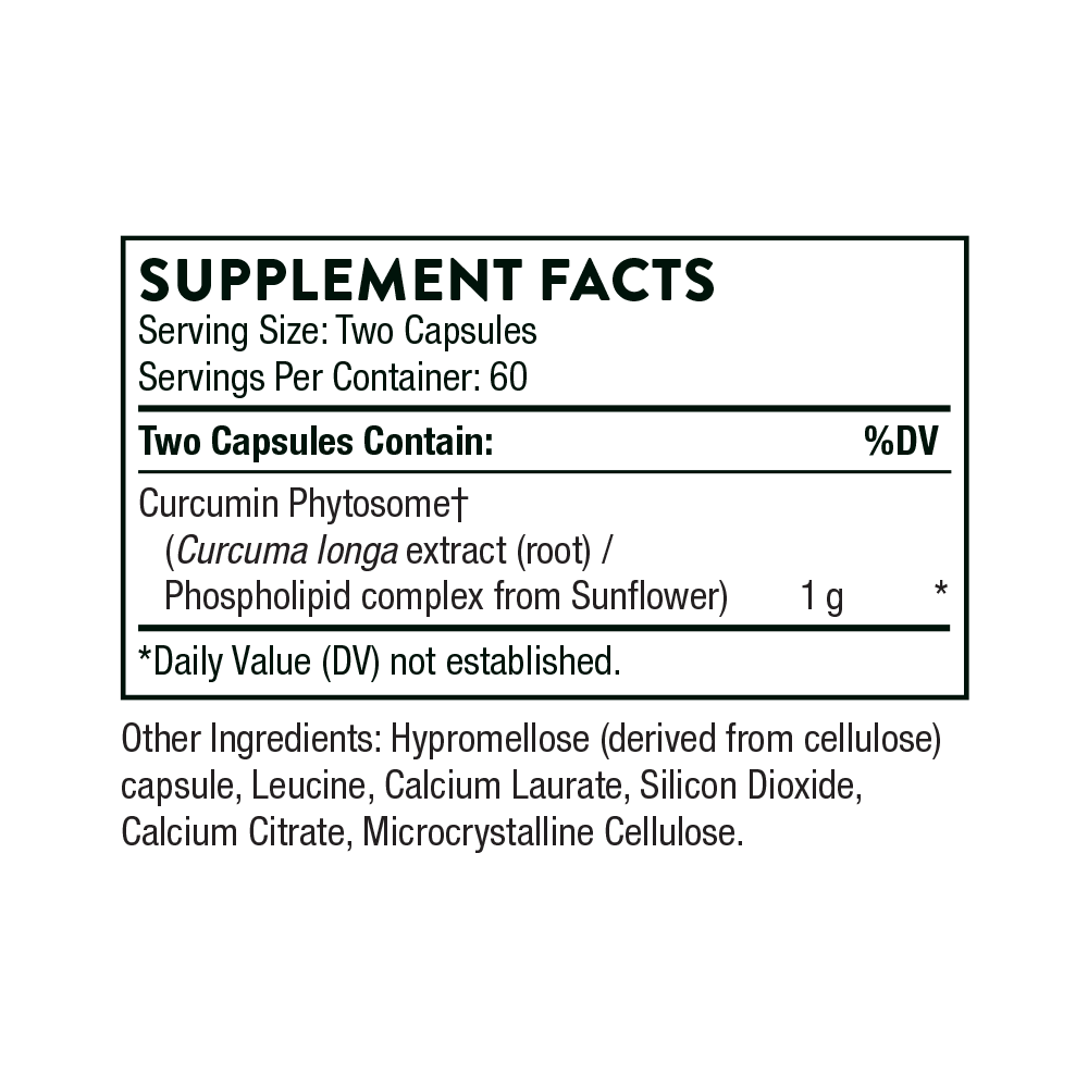Curcumin Phytosome (formerly Meriva) - ROCK RIDGE PHARMACY