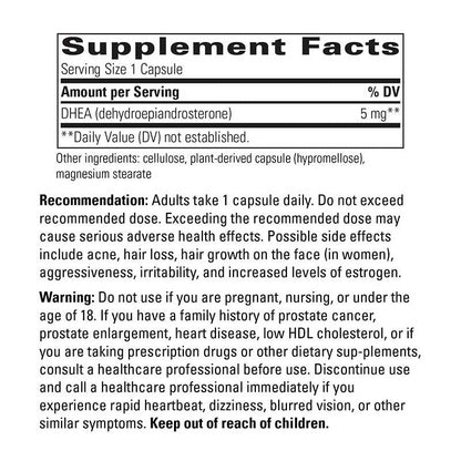DHEA 5 Mg - ROCK RIDGE PHARMACY