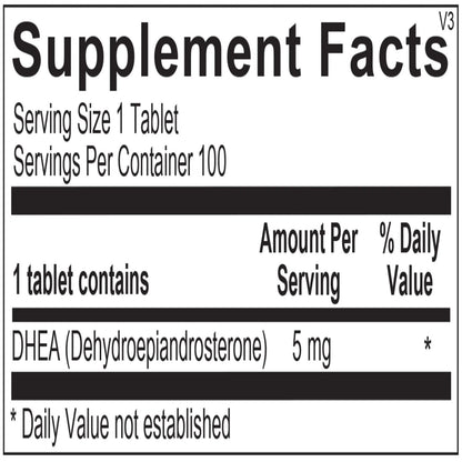 DHEA 5mg - Melcon's Pharmacy