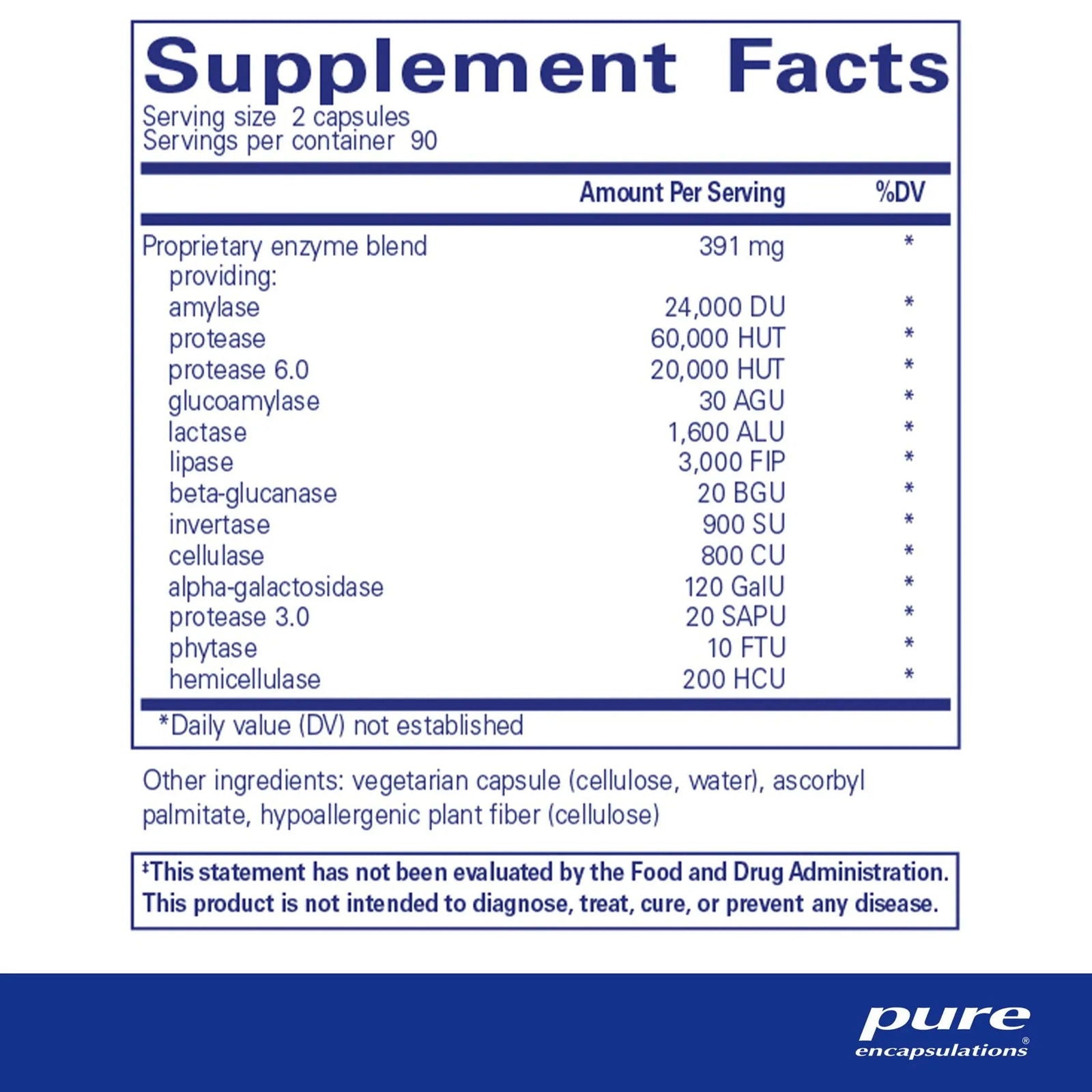 Digestive Enzymes Ultra - ROCK RIDGE PHARMACY