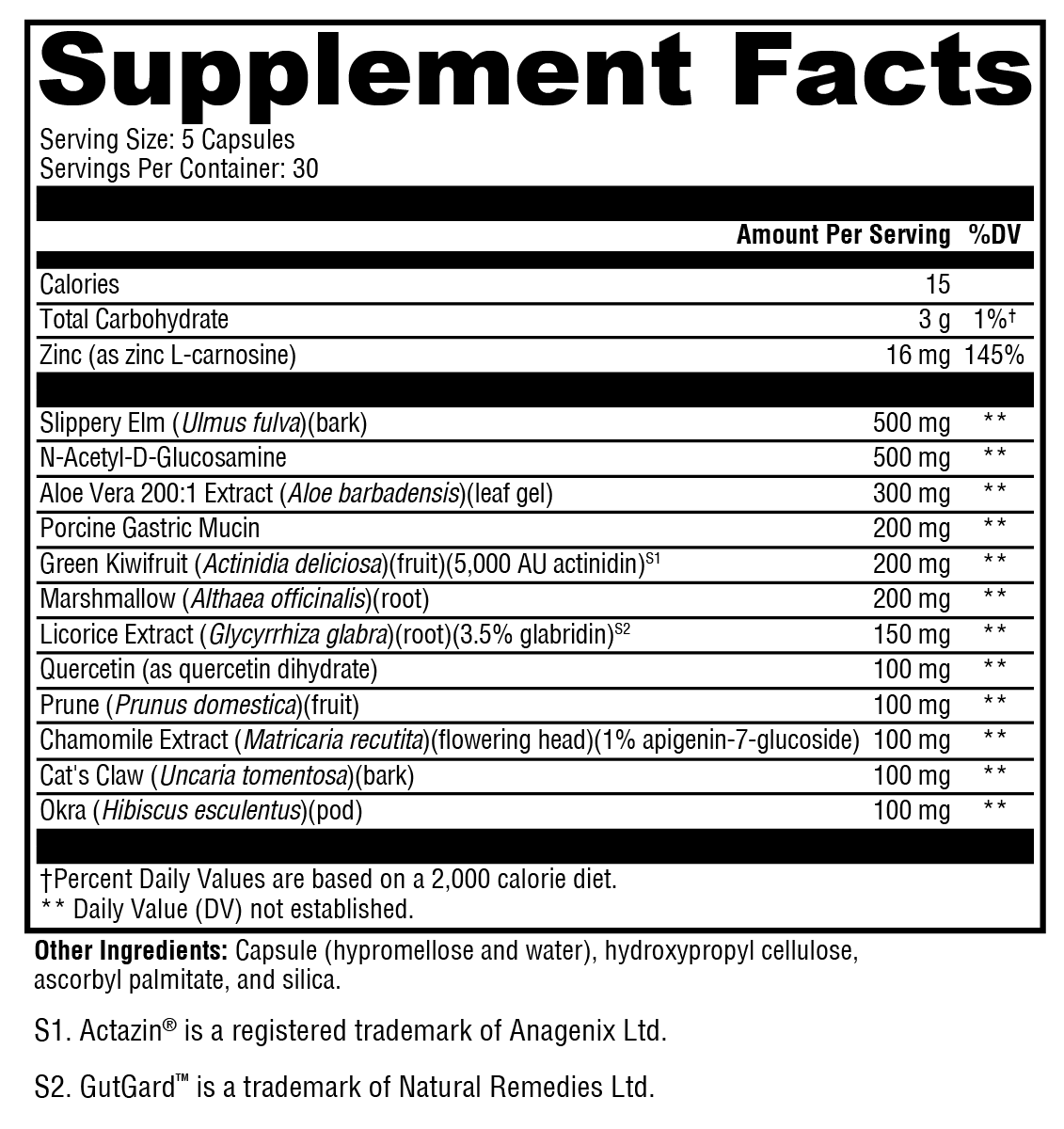 GI Balance – Gastrointestinal Health and Mucosal Integrity Support