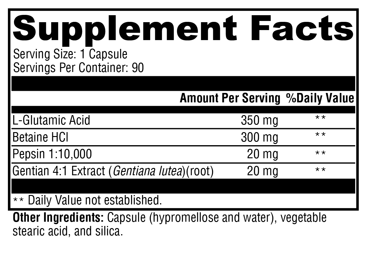 GastrAcid™ – Gastric pH Balance and Digestive Health Support