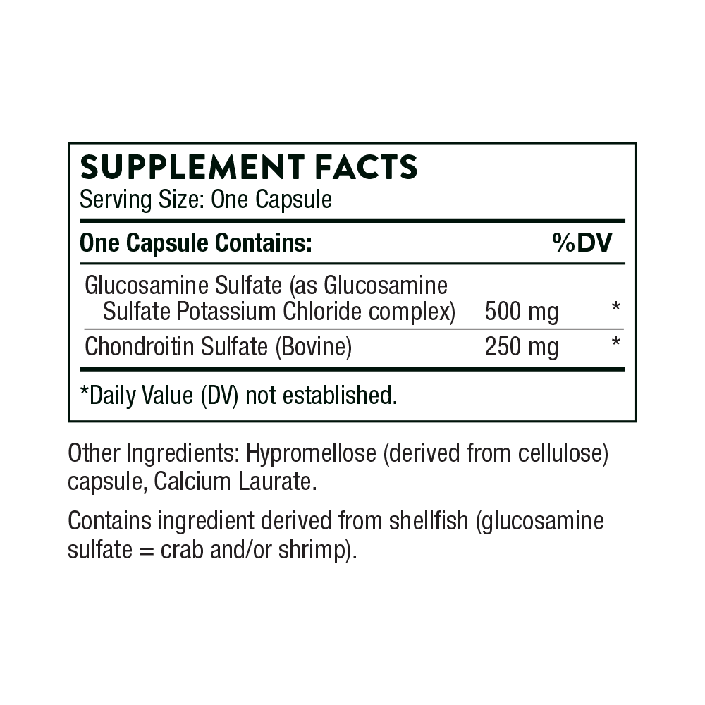 Glucosamine & Chondroitin - ROCK RIDGE PHARMACY