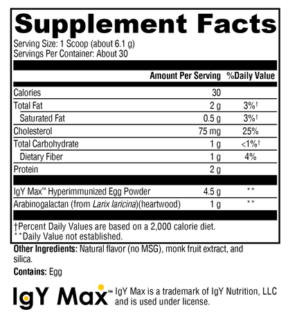 IG 26 Plus DF – Intestinal Immunity, Systemic Health, and Recovery Support