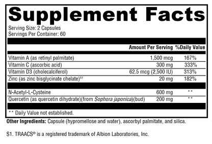 Immune Essentials™ Daily – Daily Immune, Antioxidant, and Respiratory Support