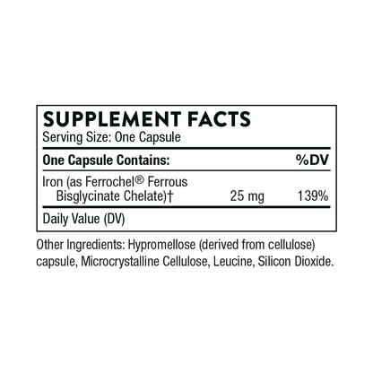 Iron Bisglycinate - ROCK RIDGE PHARMACY