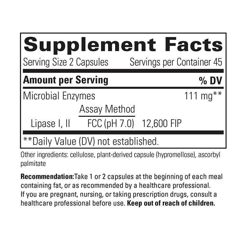 Lipase Concentrate-HP - ROCK RIDGE PHARMACY