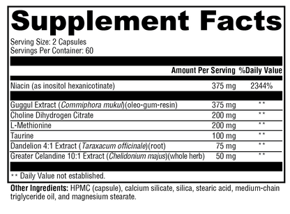 LipotropiX™ – Liver, Lipid Metabolism, and Cardiovascular Support