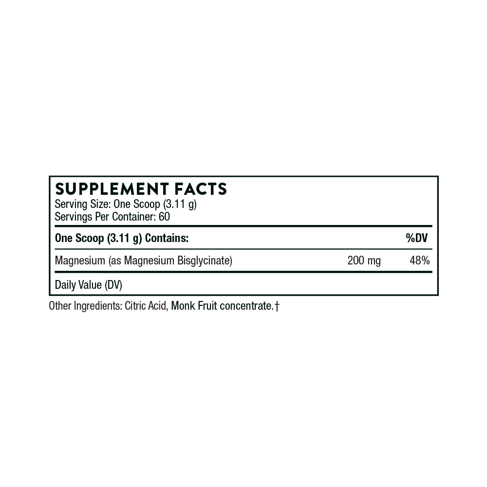 Magnesium Bisglycinate - ROCK RIDGE PHARMACY