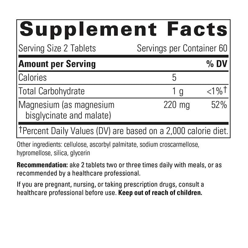 Magnesium Glycinate Plus - Melcon's Pharmacy