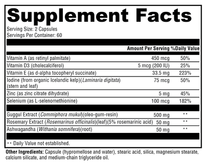 MedCaps T3™ – Thyroid Function and Hormone Conversion Support