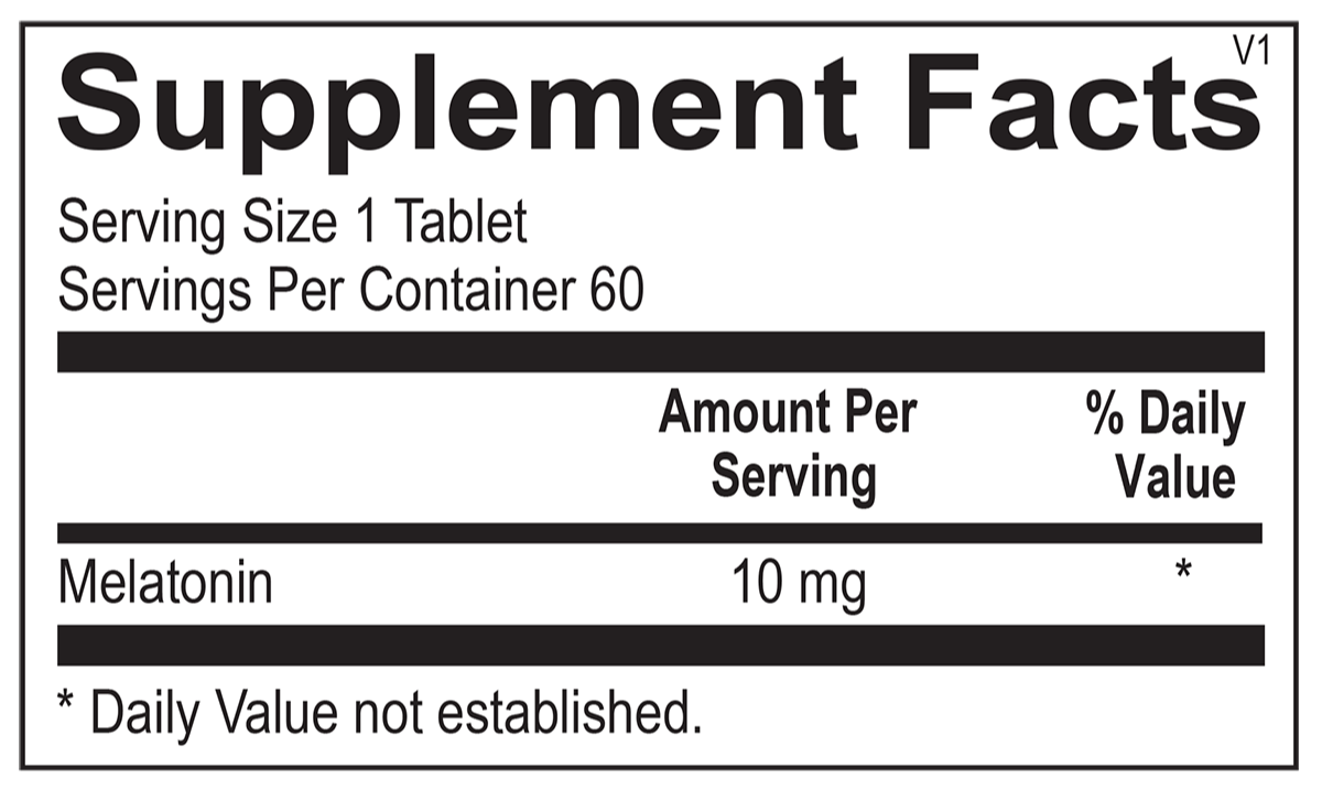 Melatonin 10 mg - Melcon's Pharmacy