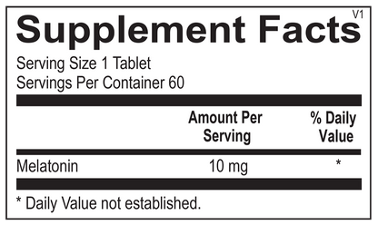 Melatonin 10 mg - Melcon's Pharmacy