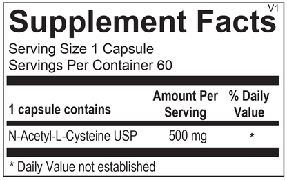 N-Acetyl Cysteine - Melcon's Pharmacy