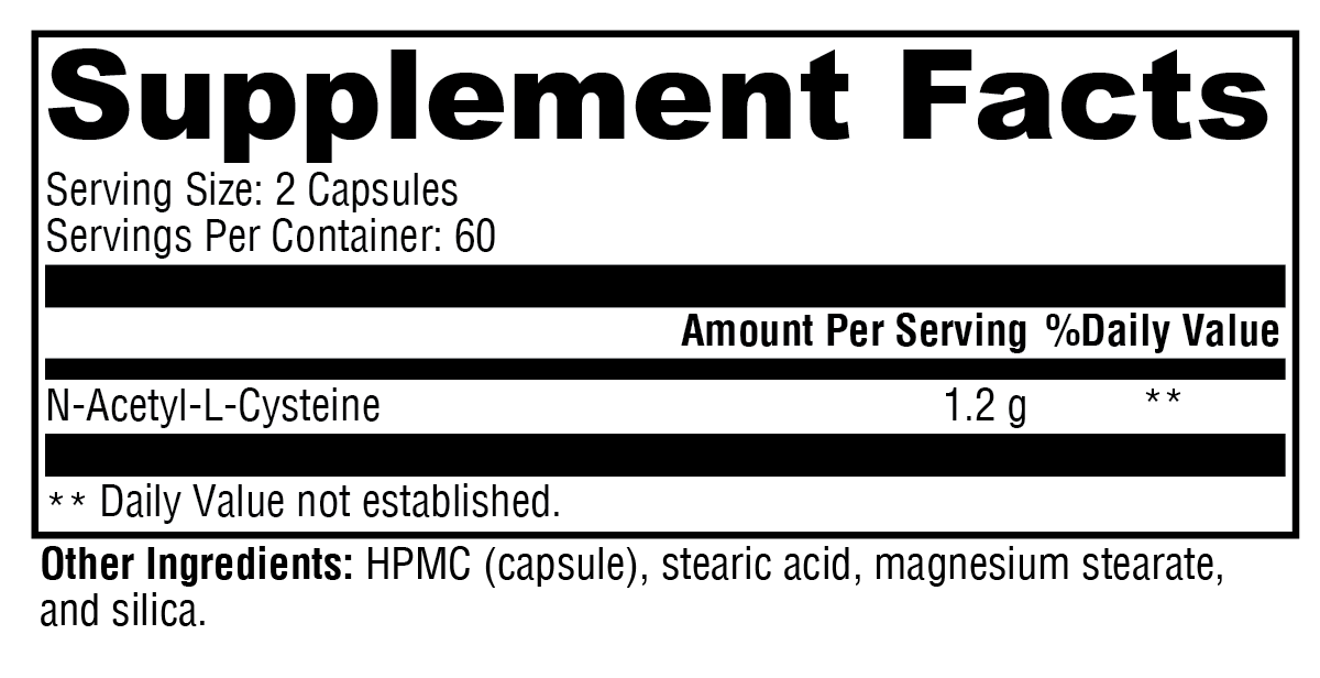 N-Acetyl-L-Cysteine (NAC) – Antioxidant and Detoxification Support
