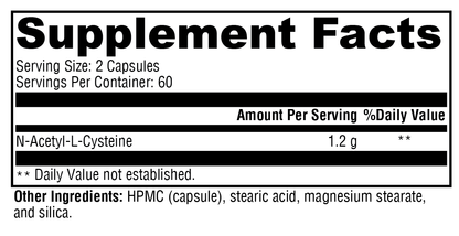 N-Acetyl-L-Cysteine (NAC) – Antioxidant and Detoxification Support