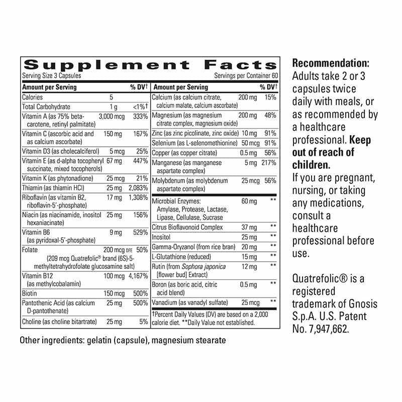 Nutrivitamin Enzyme Complex without Iron - ROCK RIDGE PHARMACY