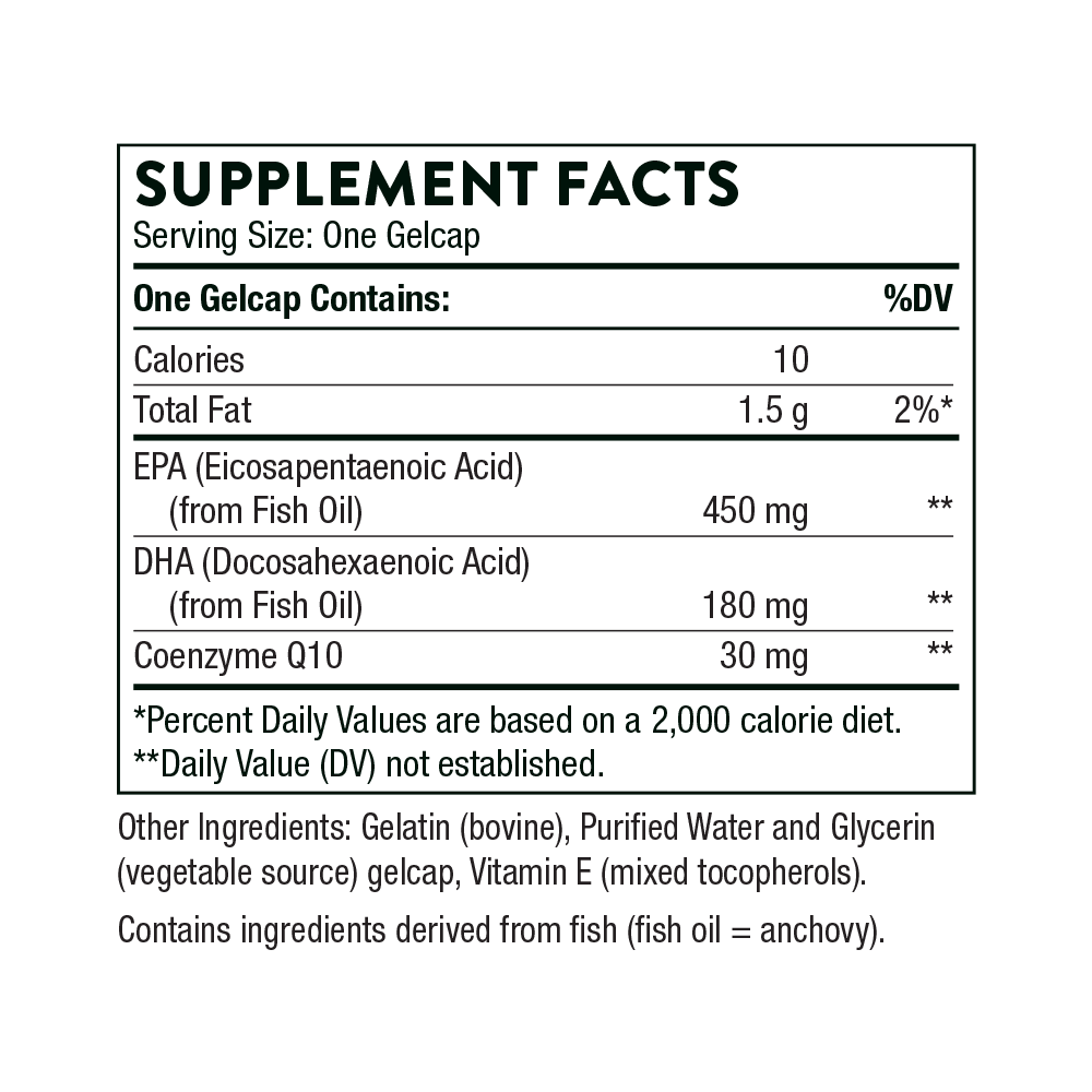 Omega-3 with CoQ10 - ROCK RIDGE PHARMACY