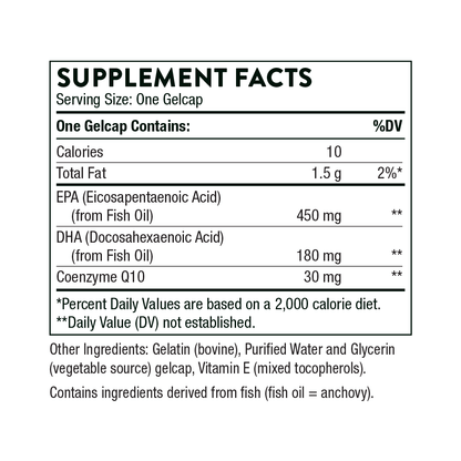 Omega-3 with CoQ10 - ROCK RIDGE PHARMACY