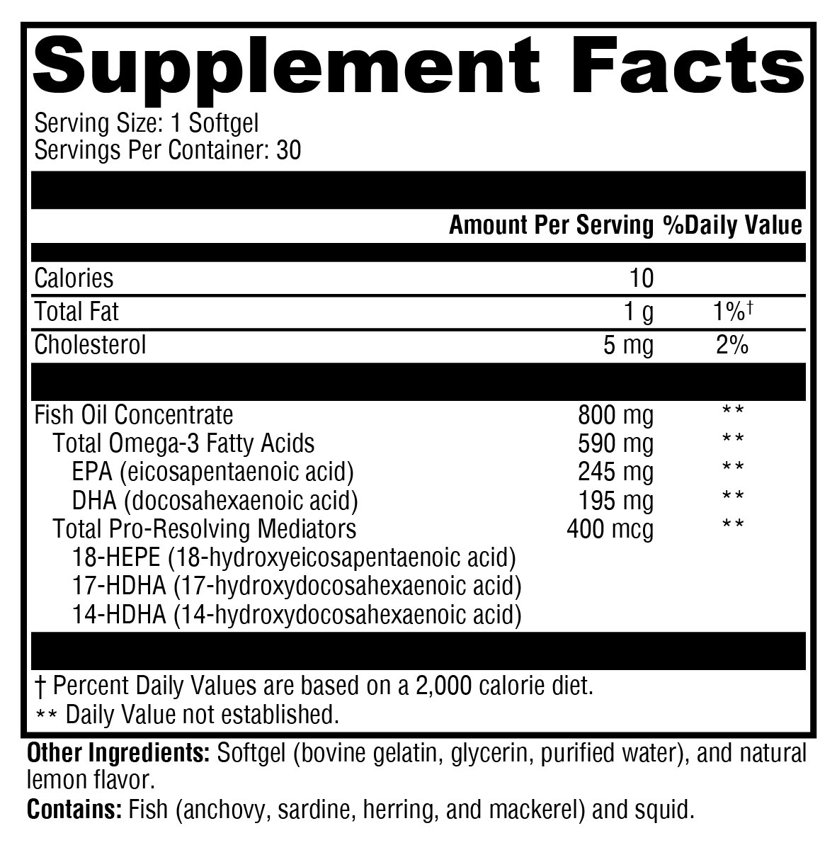 OmegaPure PRM – Advanced Fish Oil for Immune Resolution and Inflammatory Balance