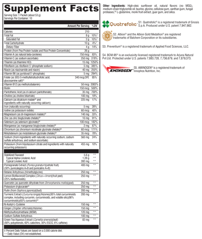 OptiCleanse® GHI Sugar- and Stevia-Free – Comprehensive Detoxification and GI Support
