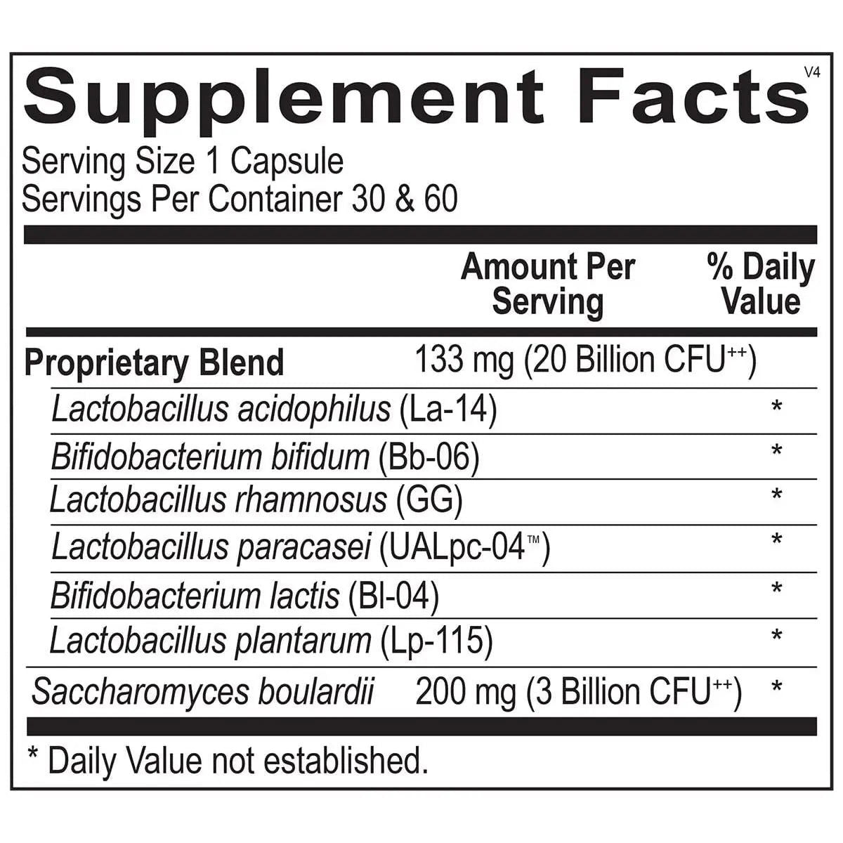 Ortho Biotic Capsules - Melcon's Pharmacy