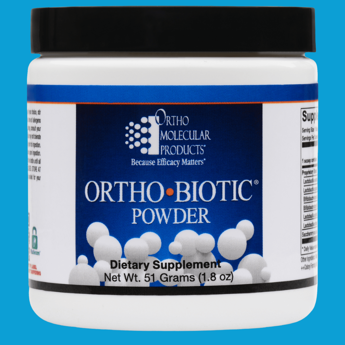 Ortho Biotic Powder - Melcon's Pharmacy