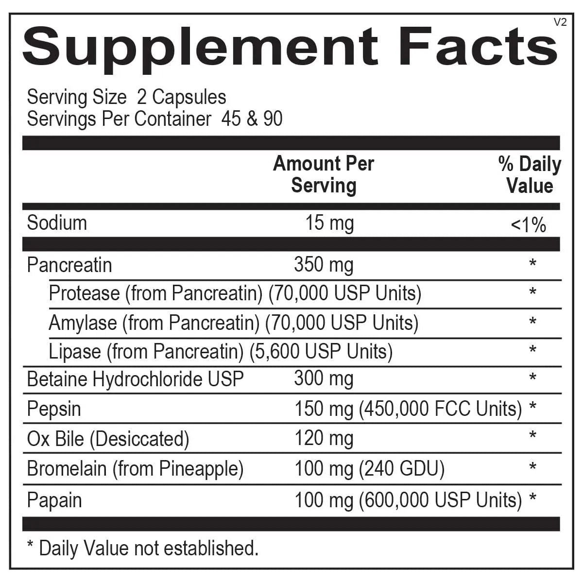 Ortho Digestzyme - Melcon's Pharmacy