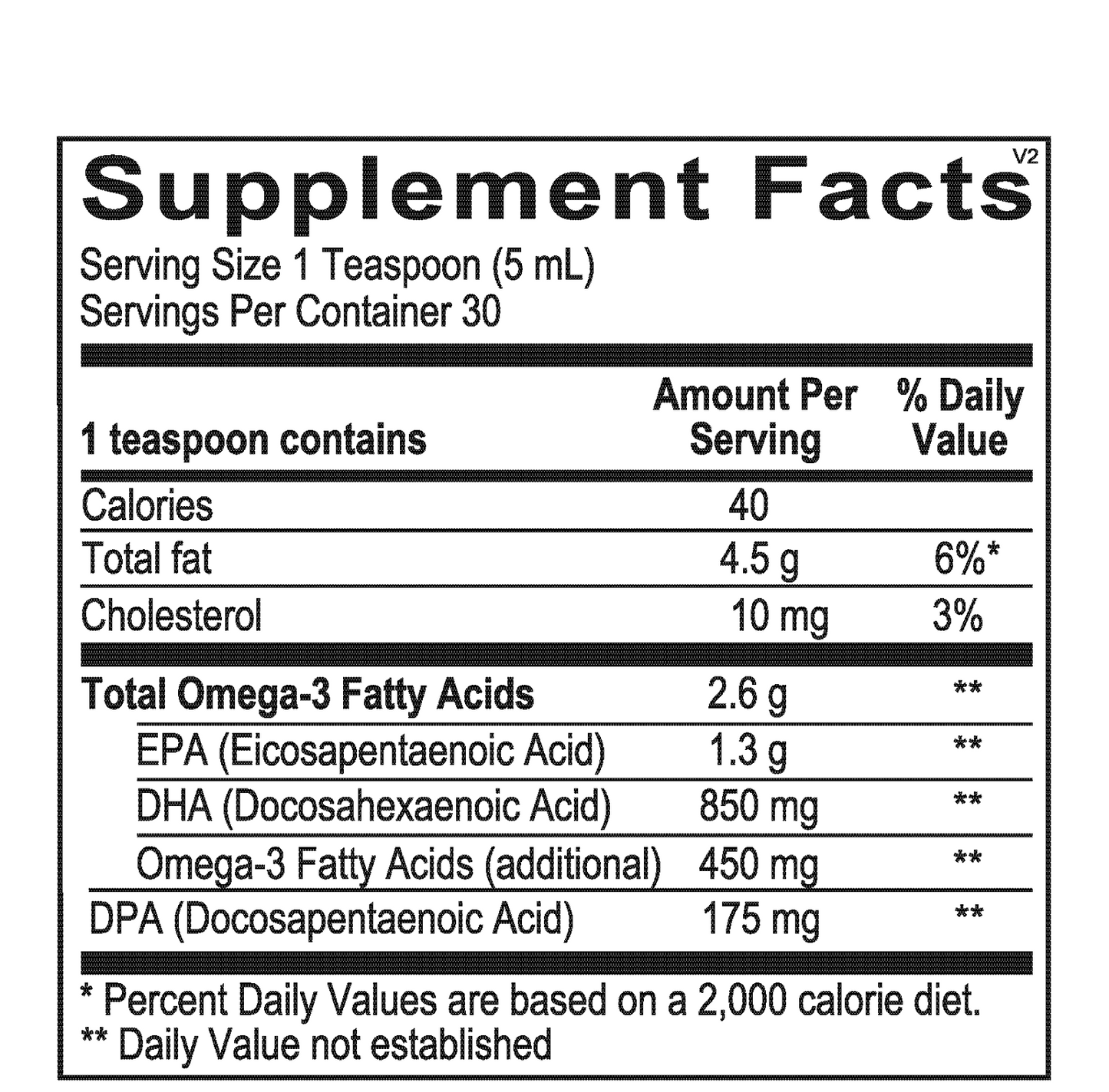 Orthomega® Liquid Fish Oil - Melcon's Pharmacy