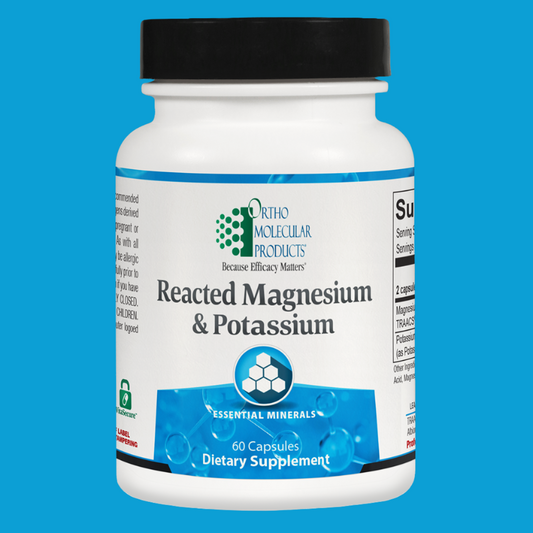 Reacted Magnesium & Potassium - Melcon's Pharmacy