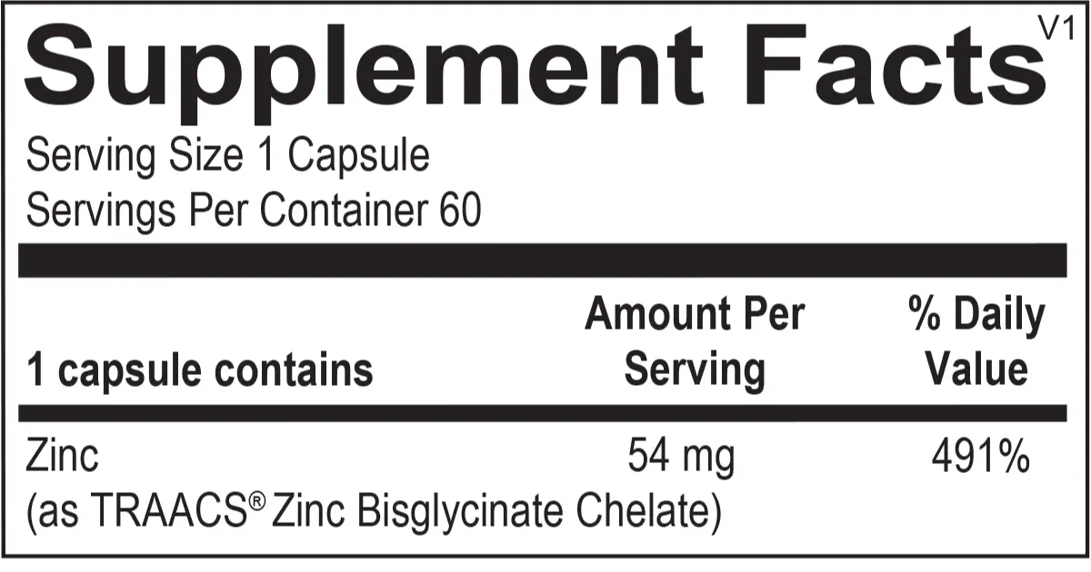 Reacted Zinc - Melcon's Pharmacy