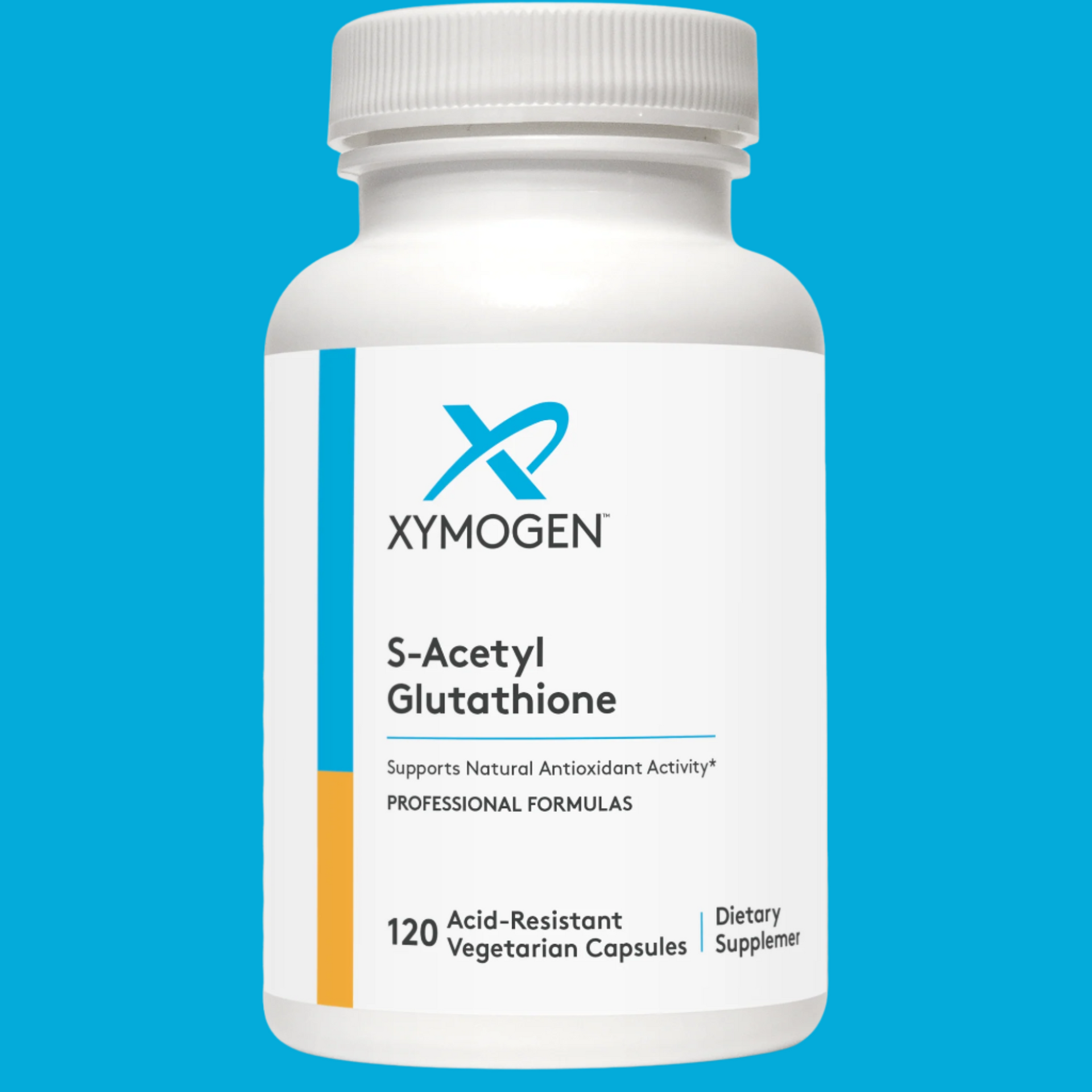 xymogen s-acetyl glutathione - Acetylated Glutathione Supplement - Antioxidant & Cellular Support - Stomach Acid-Resistant Capsules Xymogen S-Acetyl Glutathione (EP)