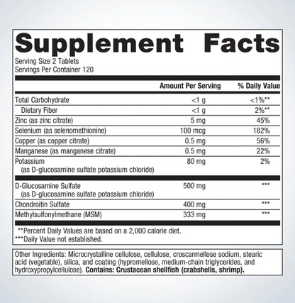 ChondroCare® – Joint Support with Glucosamine & MSM