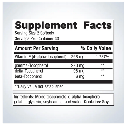 Vitamin E Mixed Tocopherols – Full-Spectrum Antioxidant