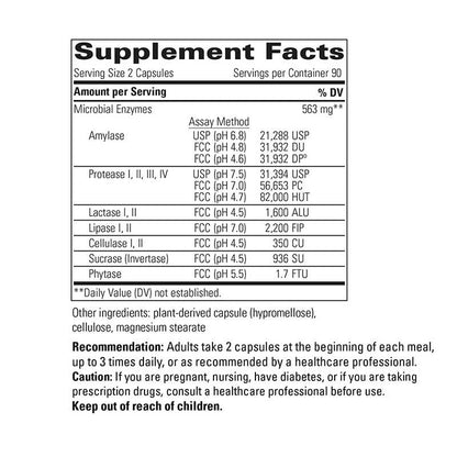 Similase Digestive Enzymes - ROCK RIDGE PHARMACY