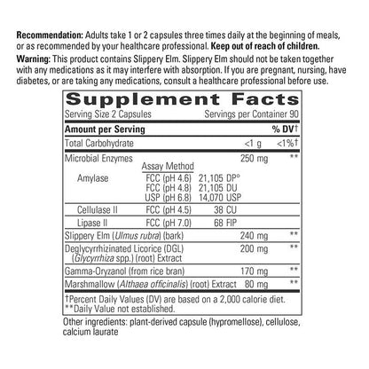Similase Sensitive Stomach Digestive Enzymes - ROCK RIDGE PHARMACY