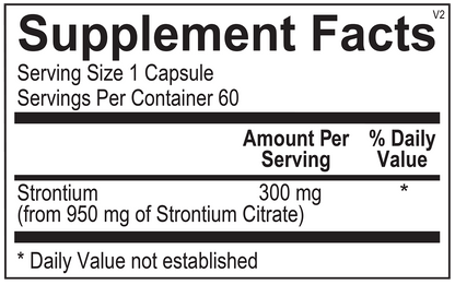 Strontium - Melcon's Pharmacy